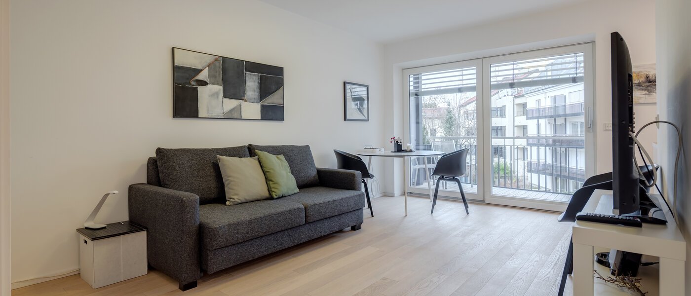 квартира München Nymphenburg 01 гостиная 10315