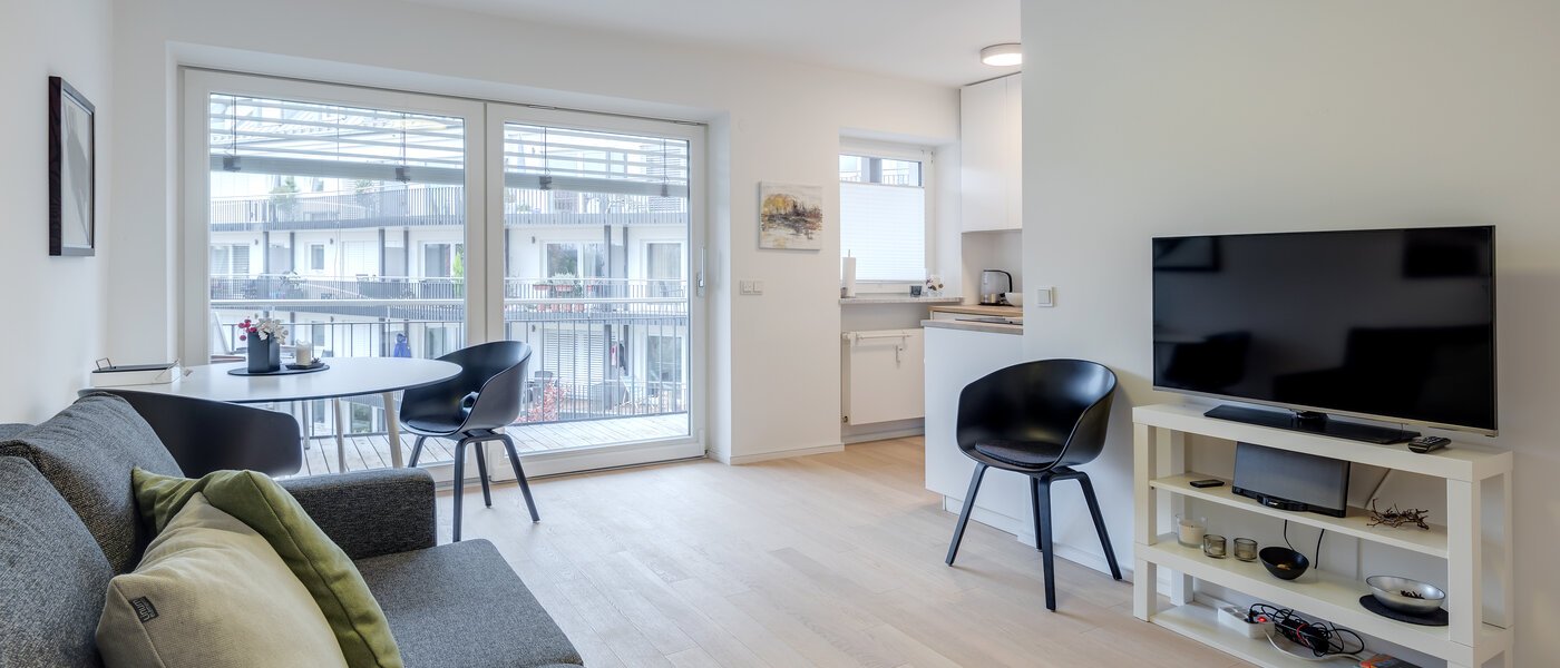 квартира München Nymphenburg 02 гостиная 10315