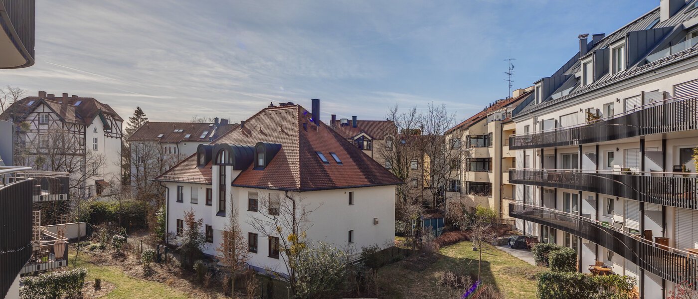 квартира München Nymphenburg 02 вид из окна 10315