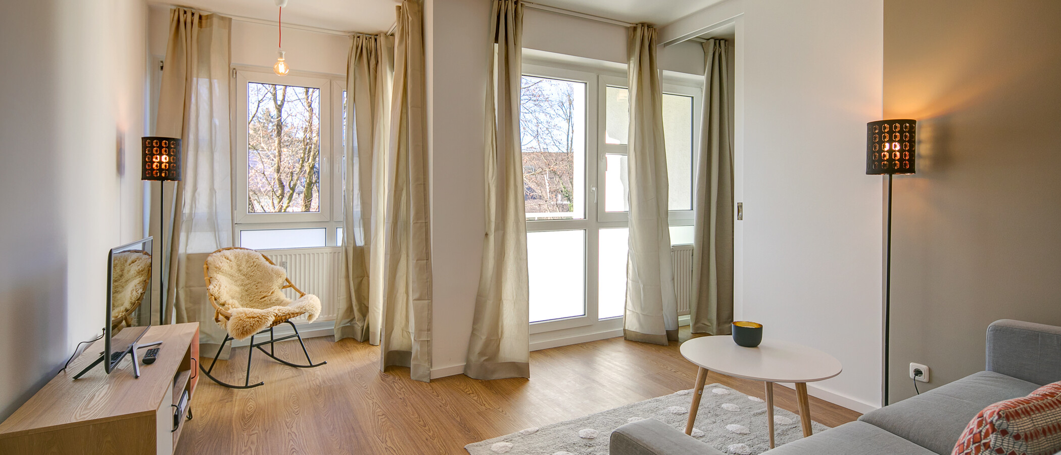 квартира München Ramersdorf 01 гостиная 10325