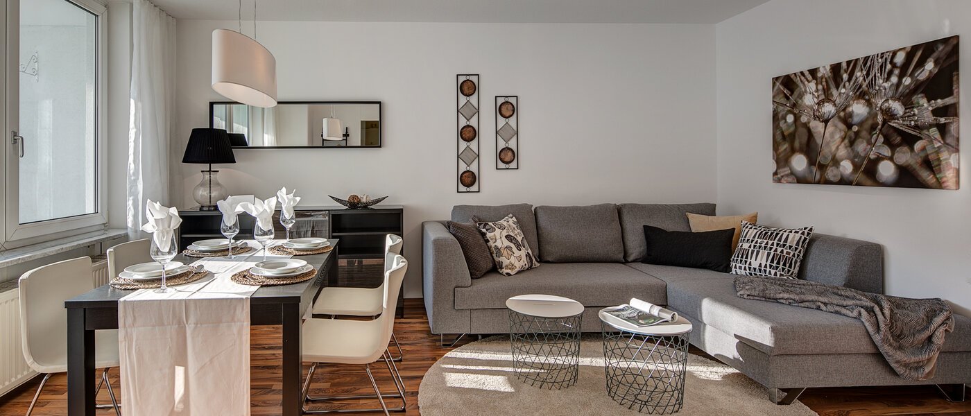 квартира München Oberföhring 01 гостиная 10330