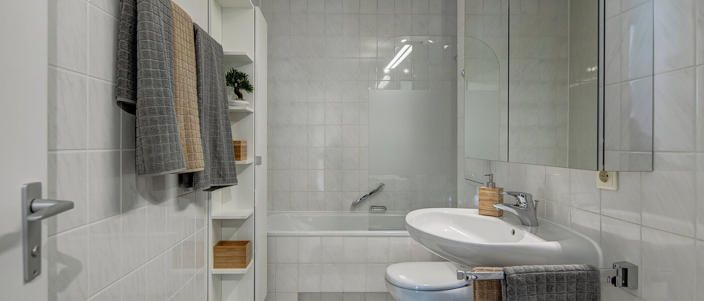 квартира München Oberföhring 01 ванная комната 10330