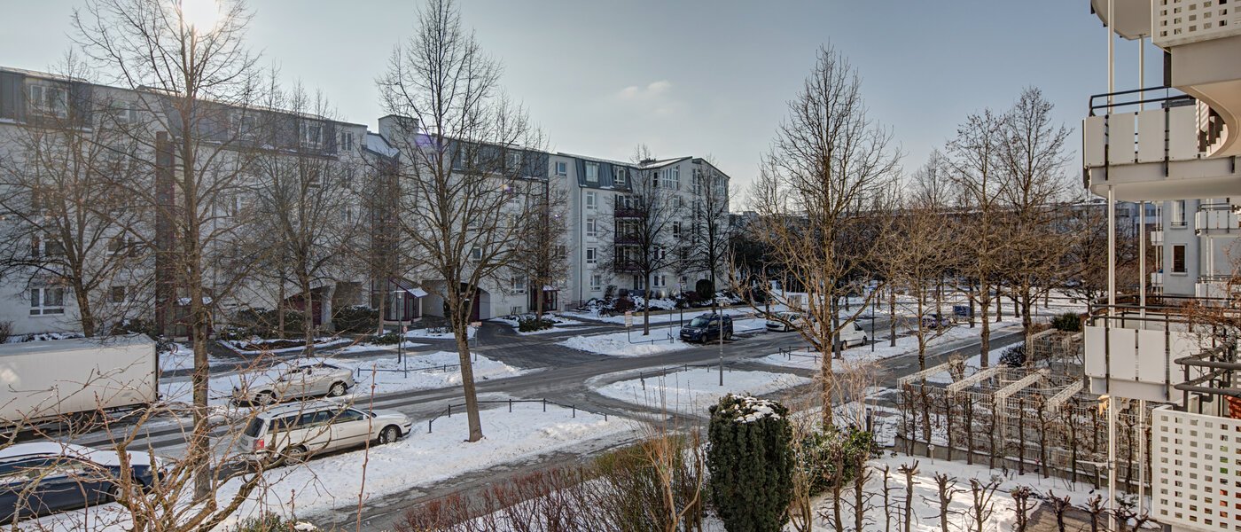 квартира München Oberföhring 02 вид из окна 10330