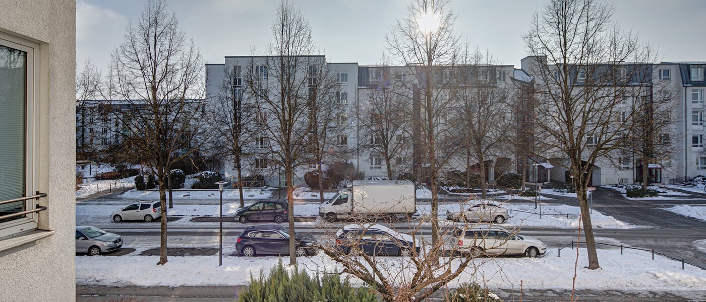 квартира München Oberföhring 03 вид из окна 10330