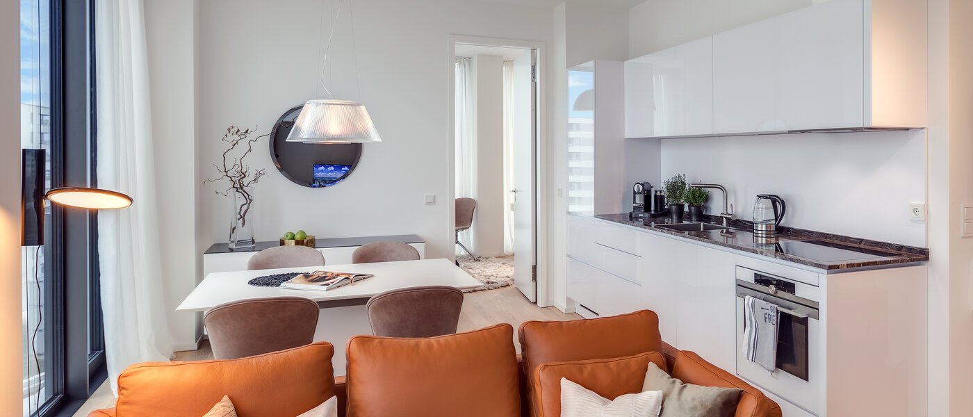 квартира München Nymphenburg 04 гостиная 10338