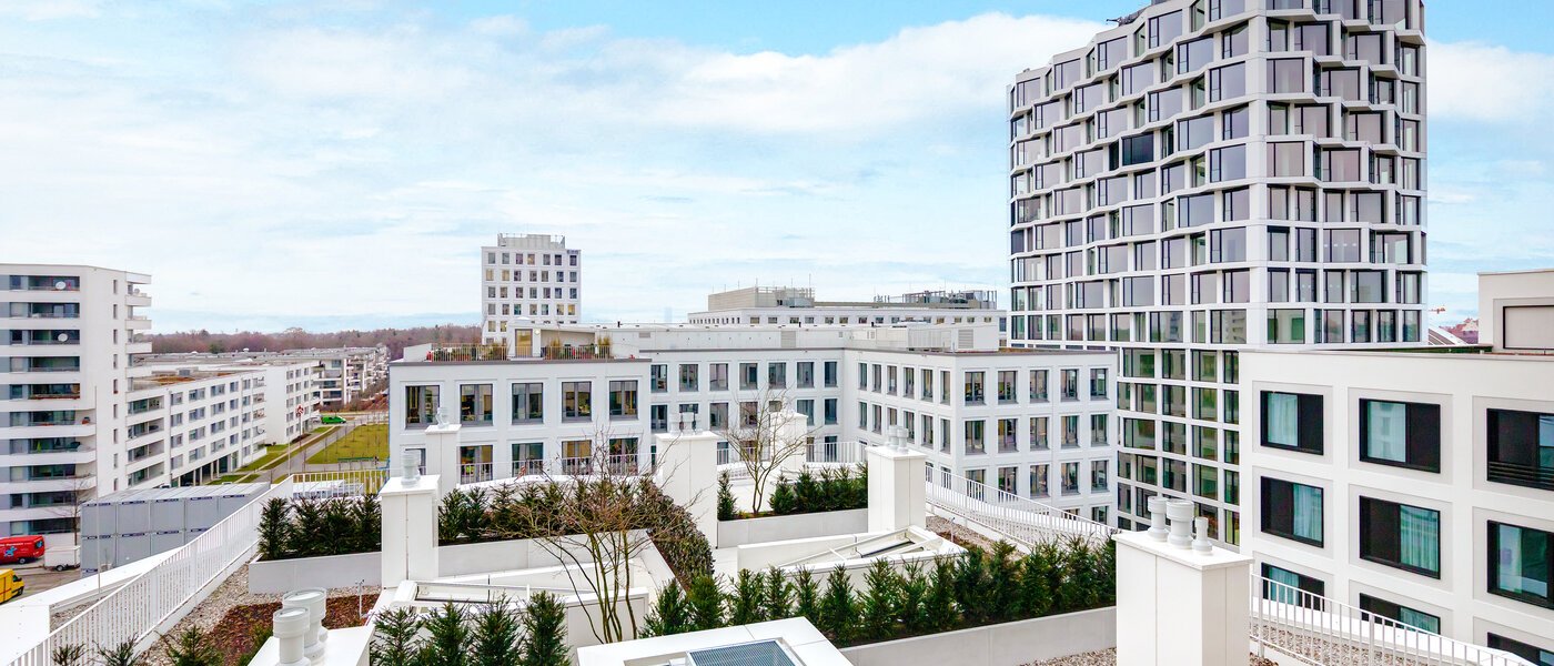 квартира München Nymphenburg 01 вид из окна 10338