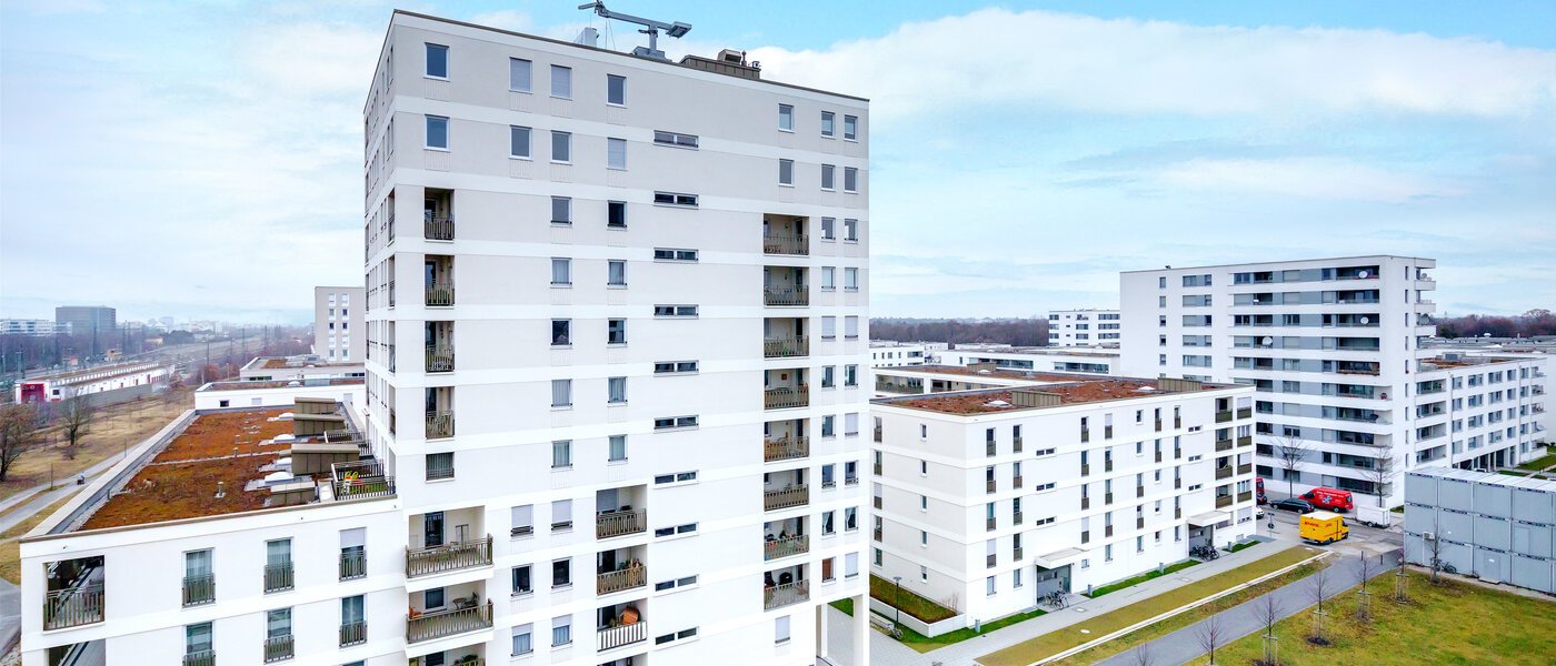 квартира München Nymphenburg 02 вид из окна 10338