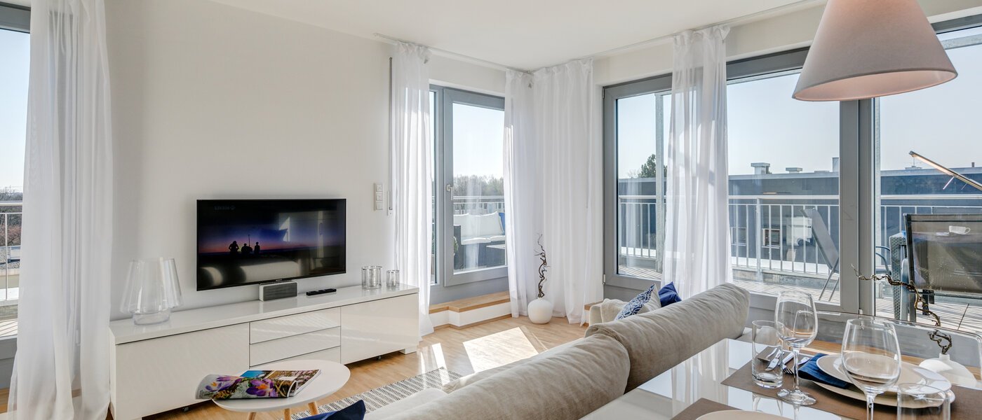 мансардная квартира München Ramersdorf 02 гостиная 10340