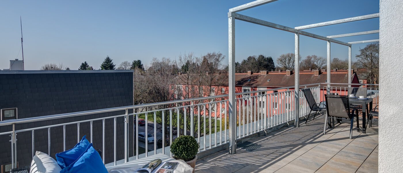 мансардная квартира München Ramersdorf 03 терраса 10340