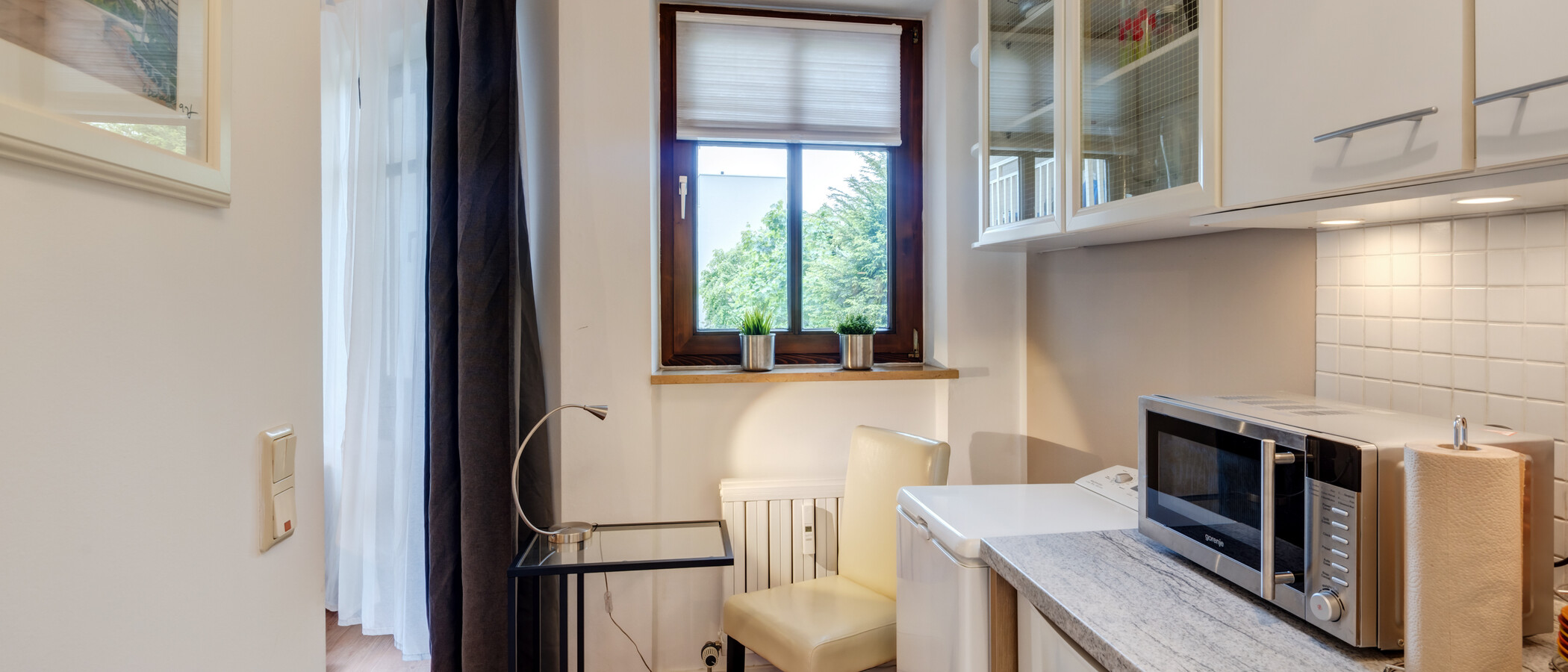 квартира München Maxvorstadt - Universitätsviertel 02 кухня 10343
