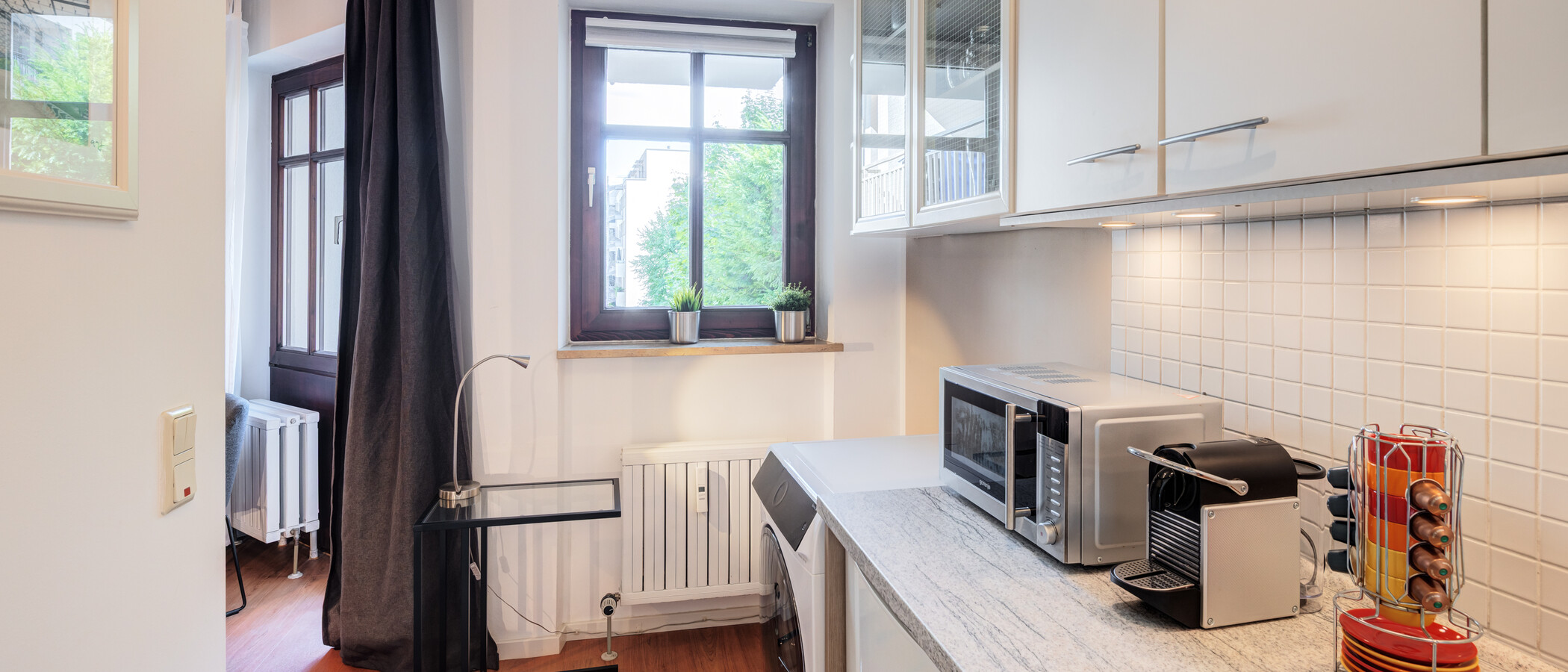 квартира München Maxvorstadt - Universitätsviertel 04 кухня 10343