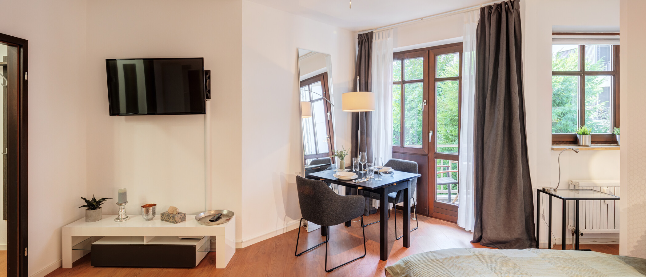 квартира München Maxvorstadt - Universitätsviertel 04 жилое пространство 10343