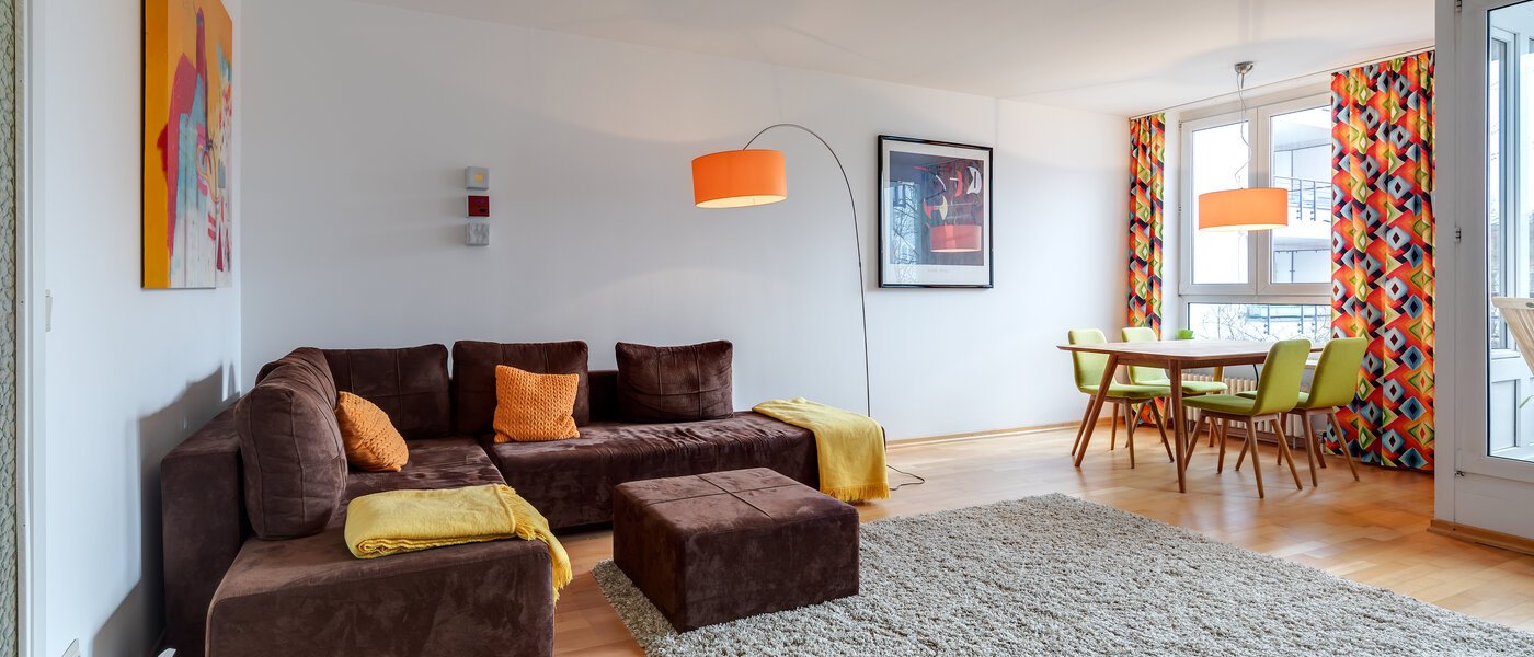 квартира München Haidhausen 01 гостиная 10345