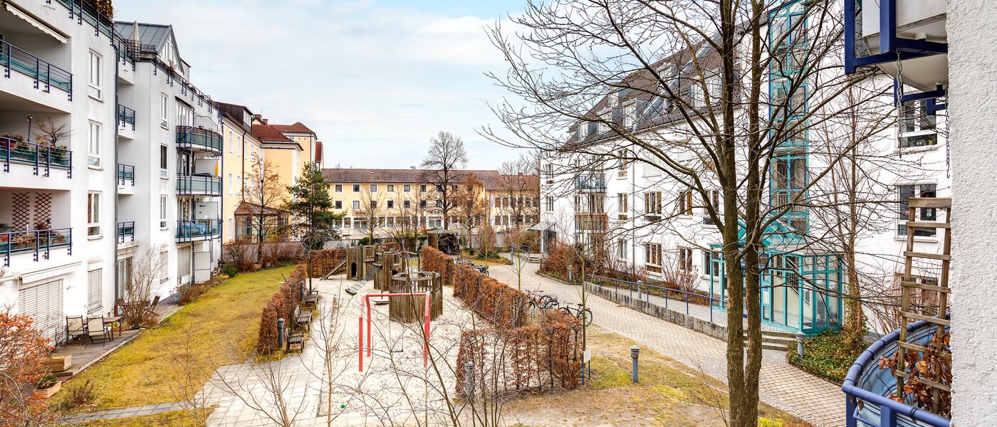квартира München Haidhausen 02 вид из окна 10345