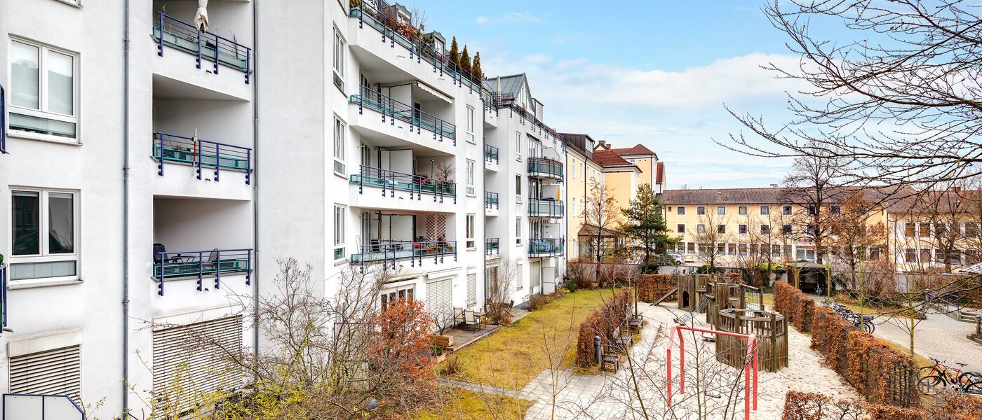 квартира München Haidhausen 03 вид из окна 10345