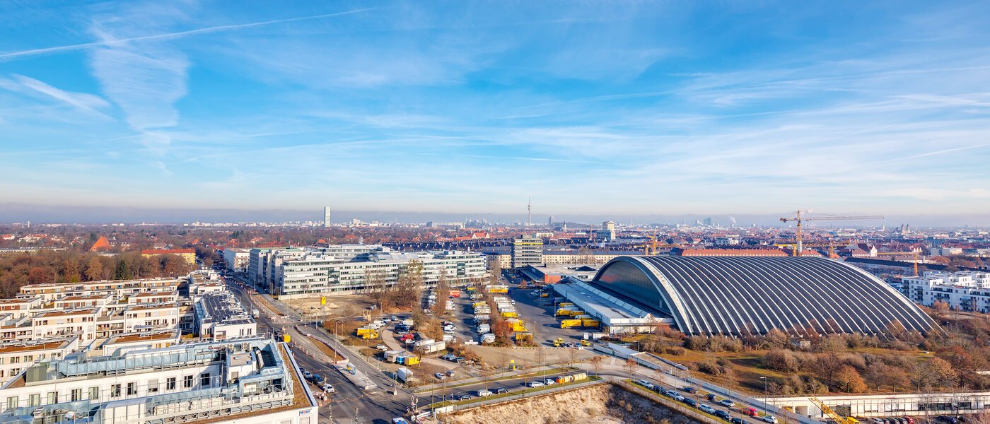 лофт München Nymphenburg 02 вид из окна 10348