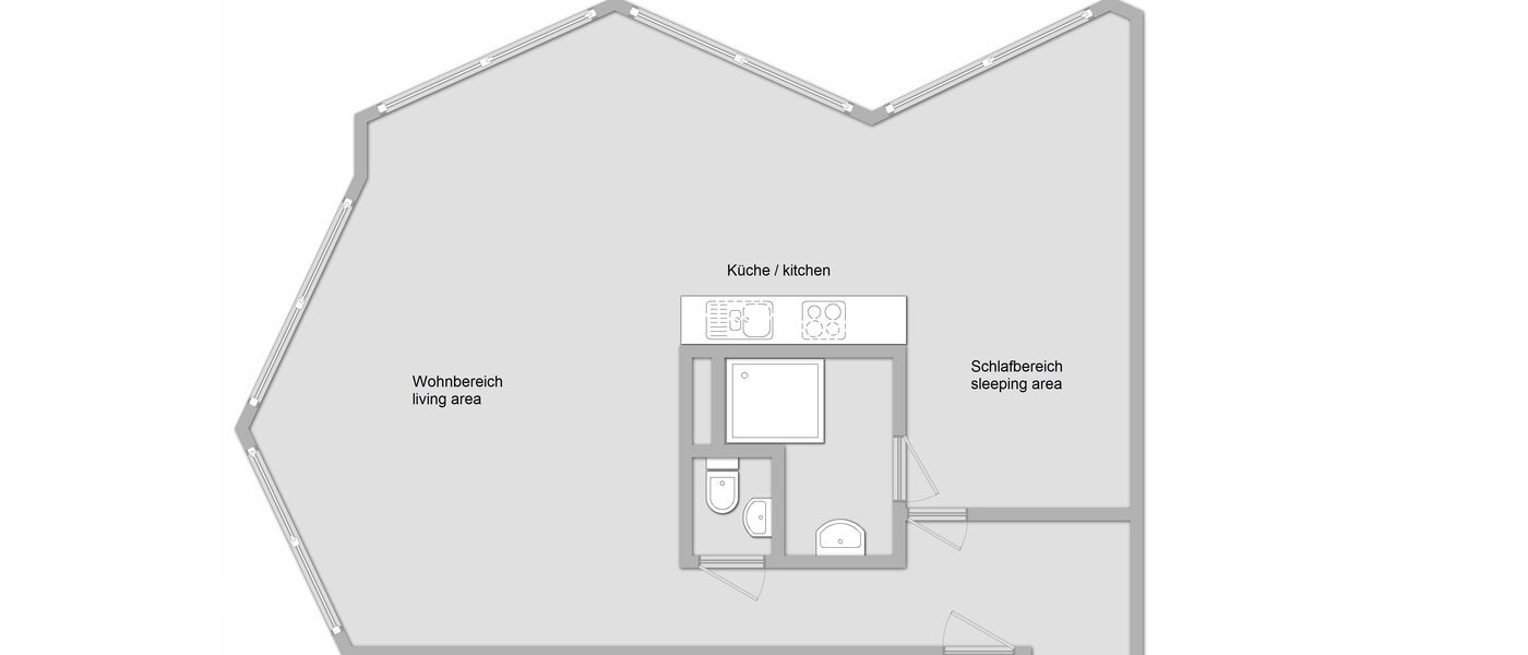 лофт München Nymphenburg 01 план этажа 10348