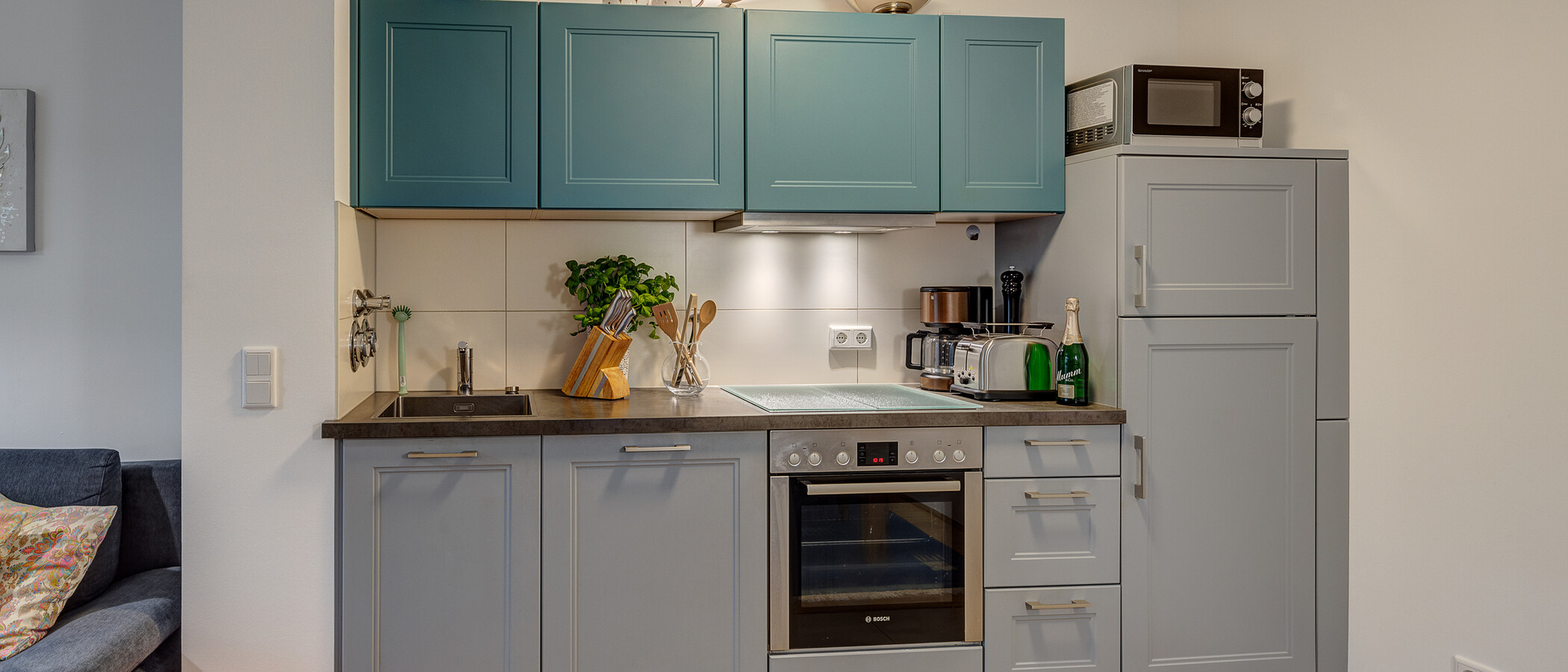 квартира München Ramersdorf 01 кухня 10357