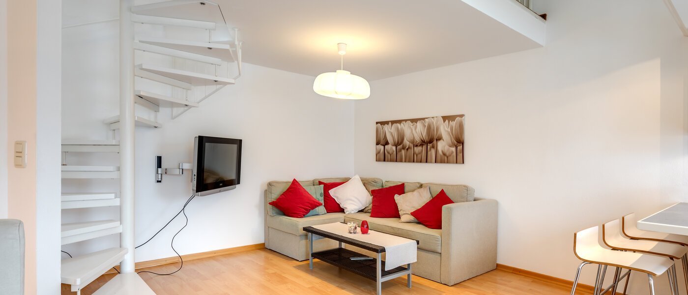 квартира-галерея München Fasangarten 01 гостиная 10367