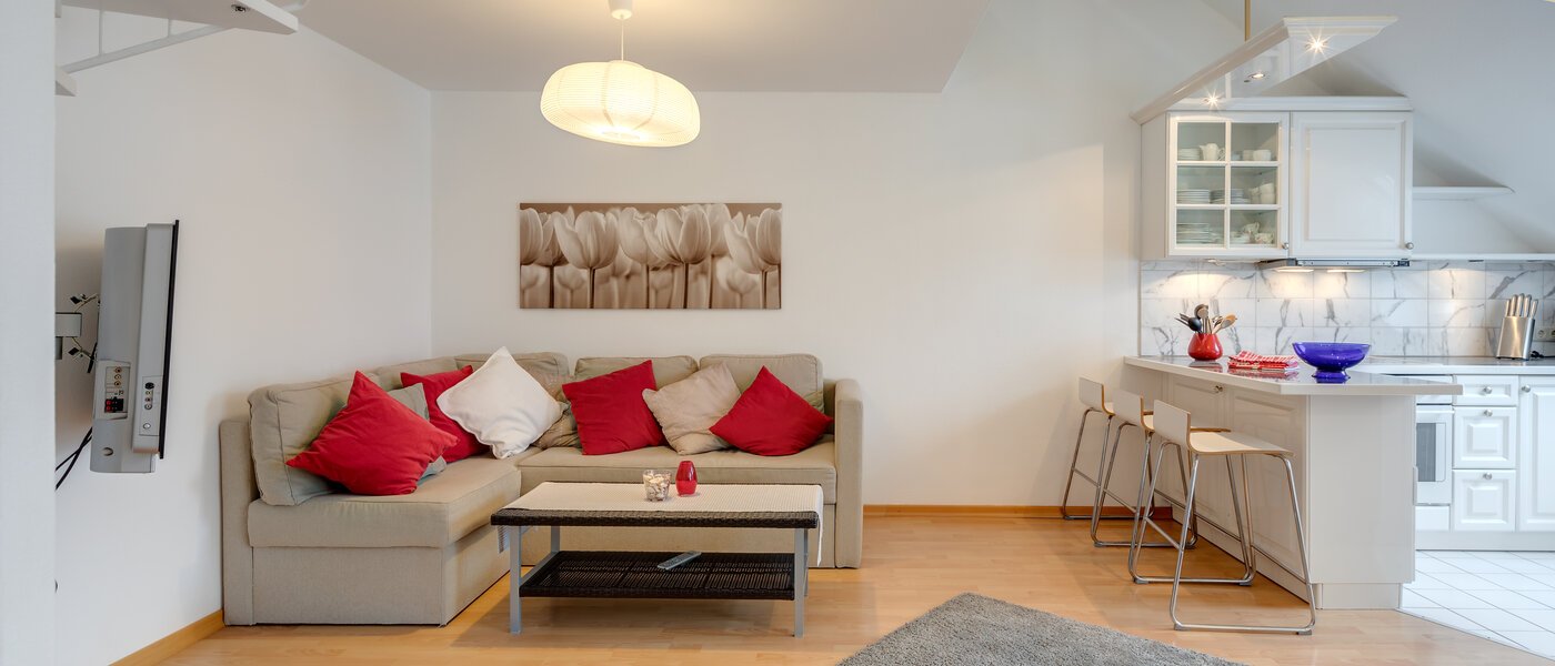 квартира-галерея München Fasangarten 02 гостиная 10367