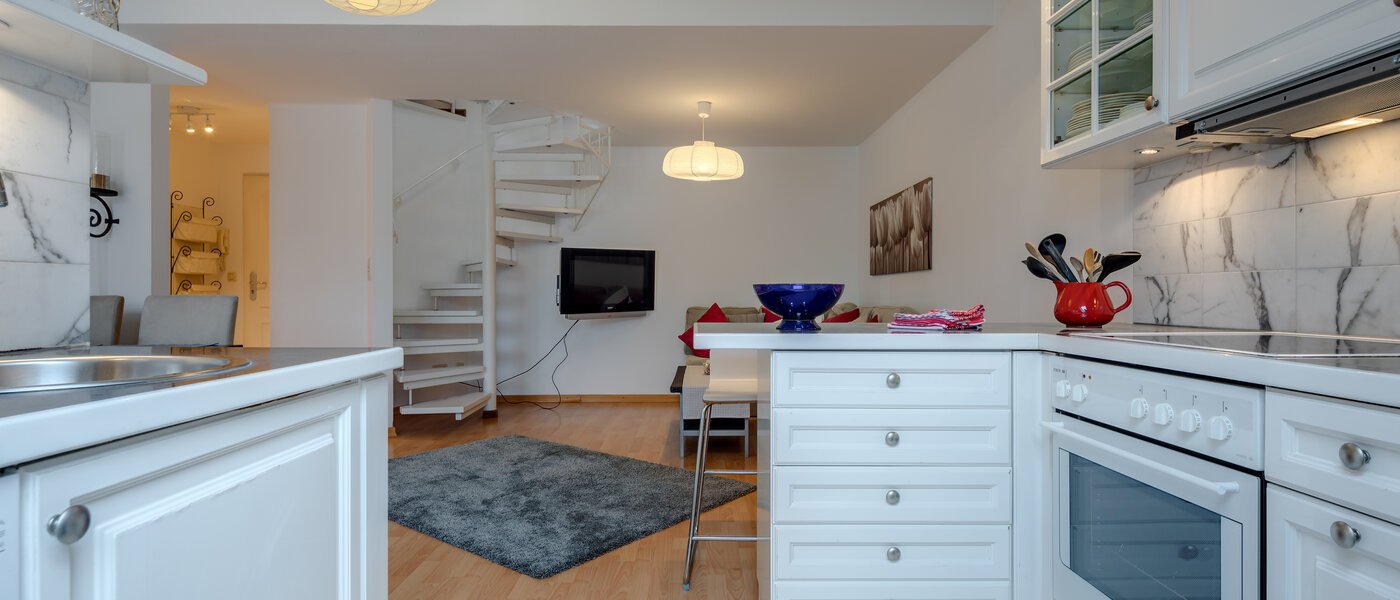 квартира-галерея München Fasangarten 02 кухня 10367