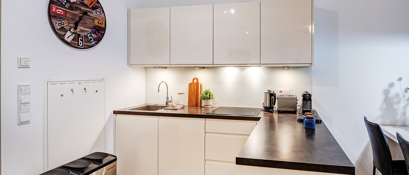 квартира München Maxvorstadt - Westen 03 кухня 10381