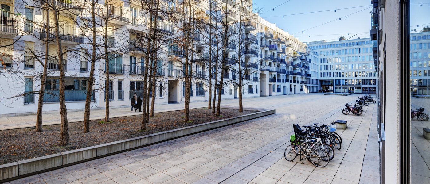 квартира München Maxvorstadt - Westen 01 вид из окна 10381