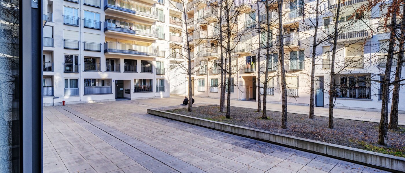 квартира München Maxvorstadt - Westen 02 вид из окна 10381