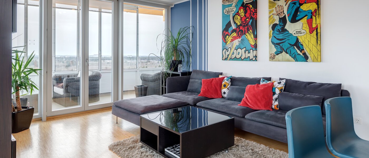 квартира München Obersendling 02 гостиная 10385