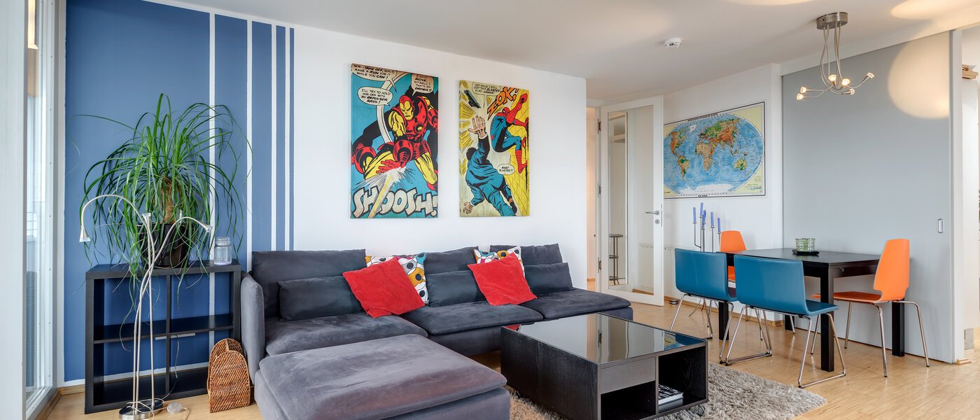 квартира München Obersendling 03 гостиная 10385