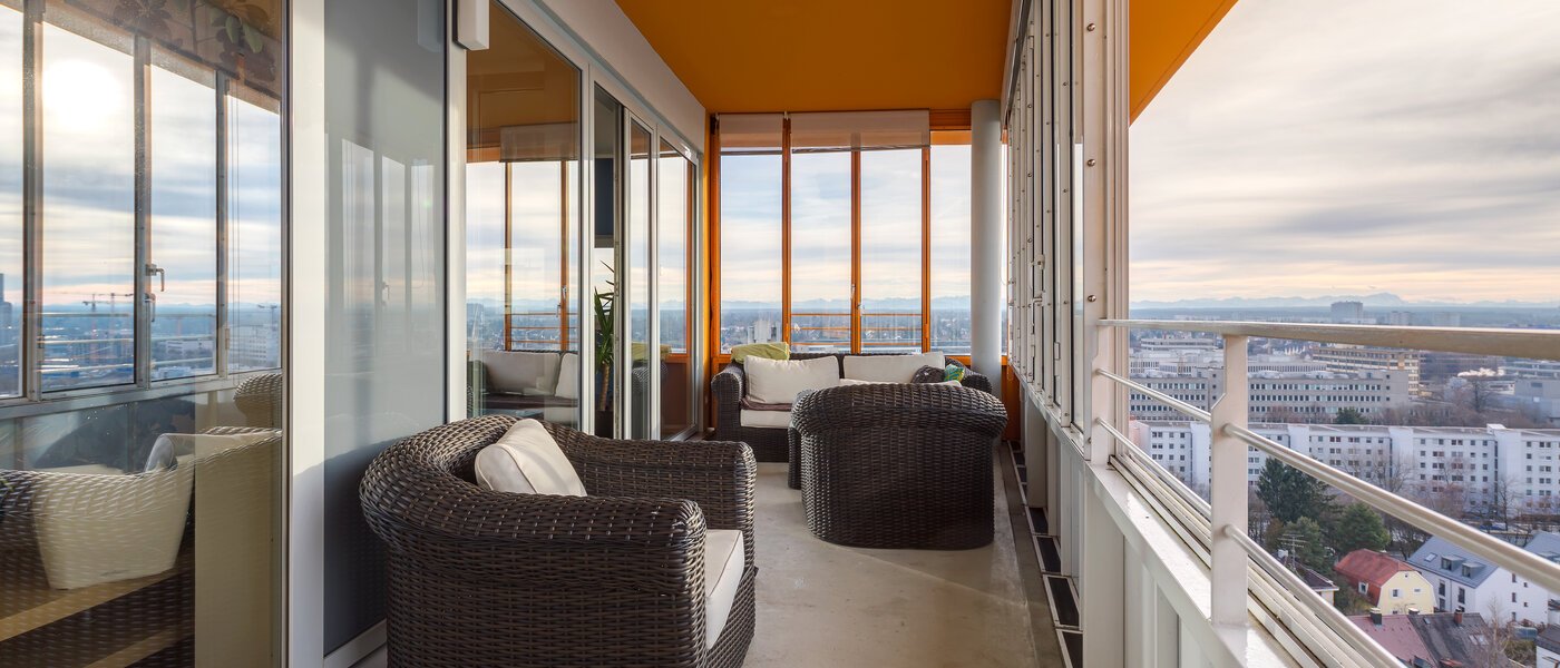 квартира München Obersendling 02 балкон 10385