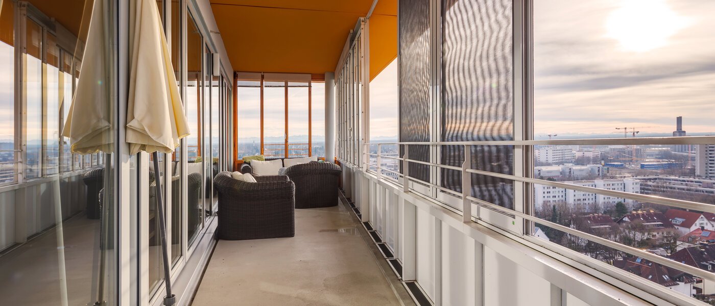 квартира München Obersendling 03 балкон 10385