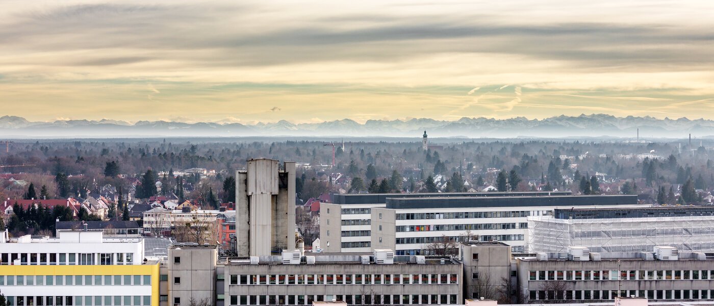 квартира München Obersendling 01 вид из окна 10385