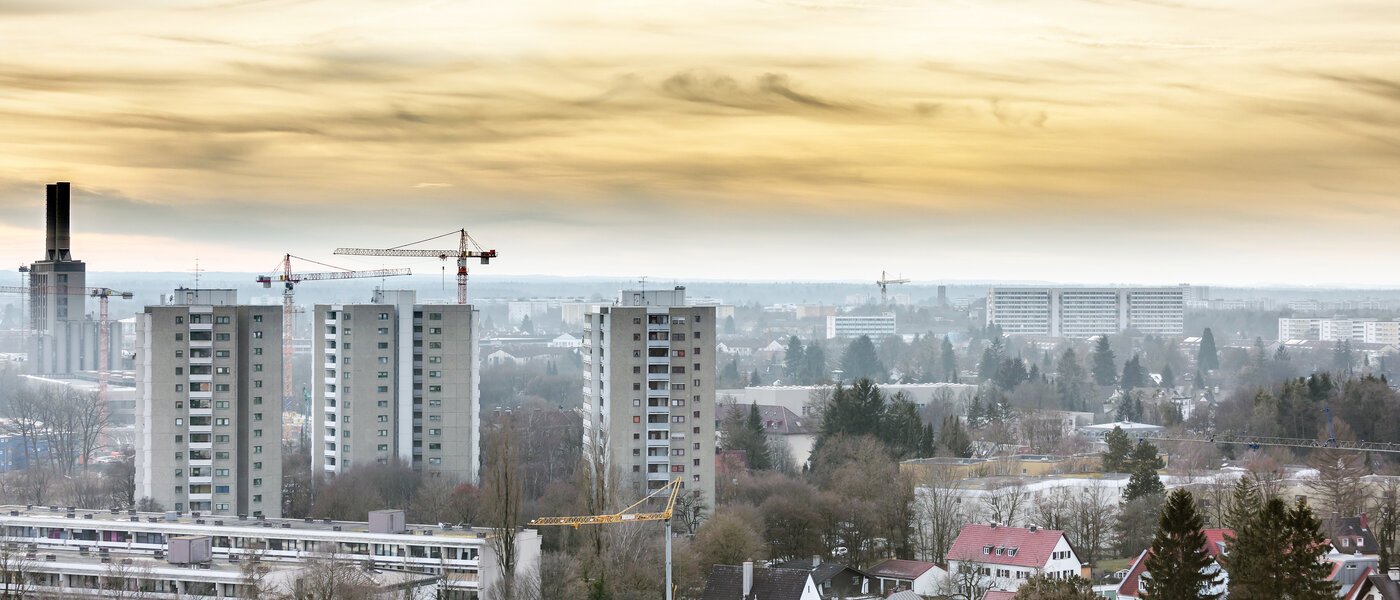 квартира München Obersendling 03 вид из окна 10385