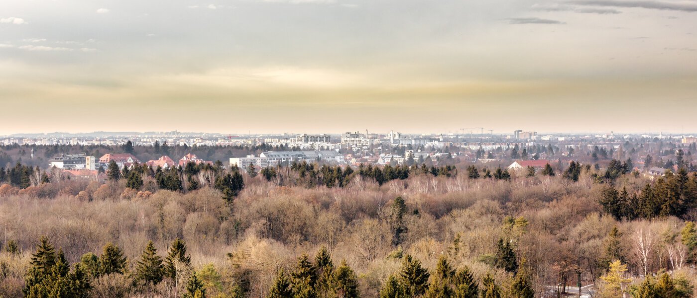 квартира München Obersendling 04 вид из окна 10385