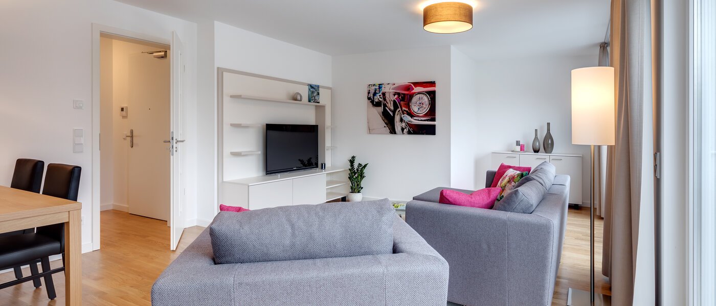 квартира München Am Hart 04 гостиная 10406