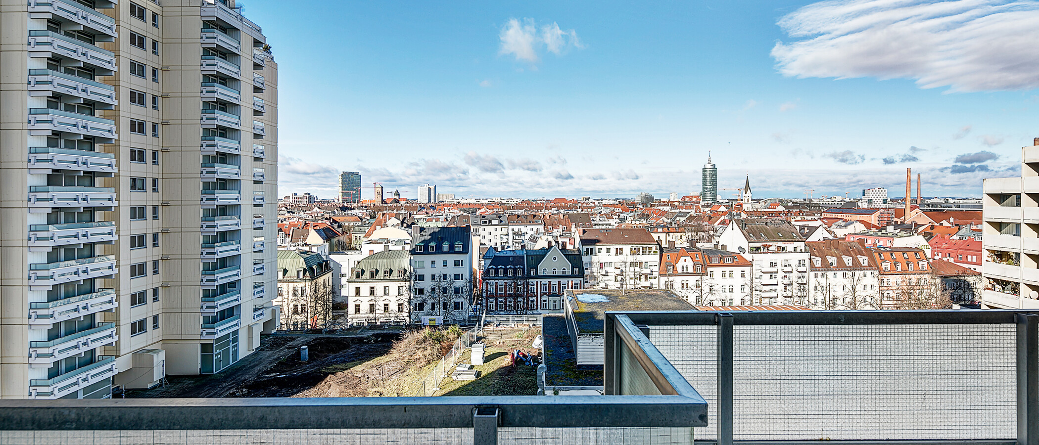квартира München Schwanthalerhöhe 02 балкон 10407