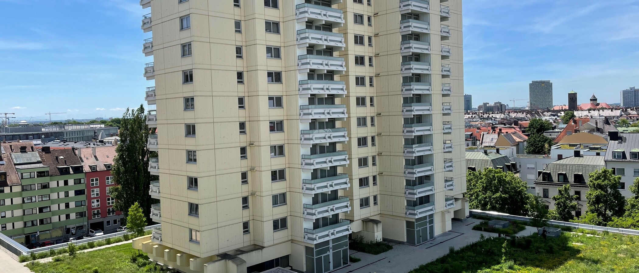квартира München Schwanthalerhöhe 03 вид из окна 10407