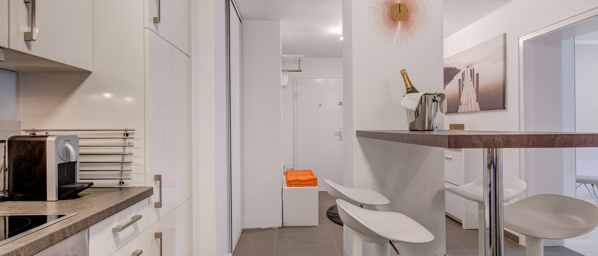 квартира München Schwabing-West (rund um den Bonner Platz) 04 кухня 10412