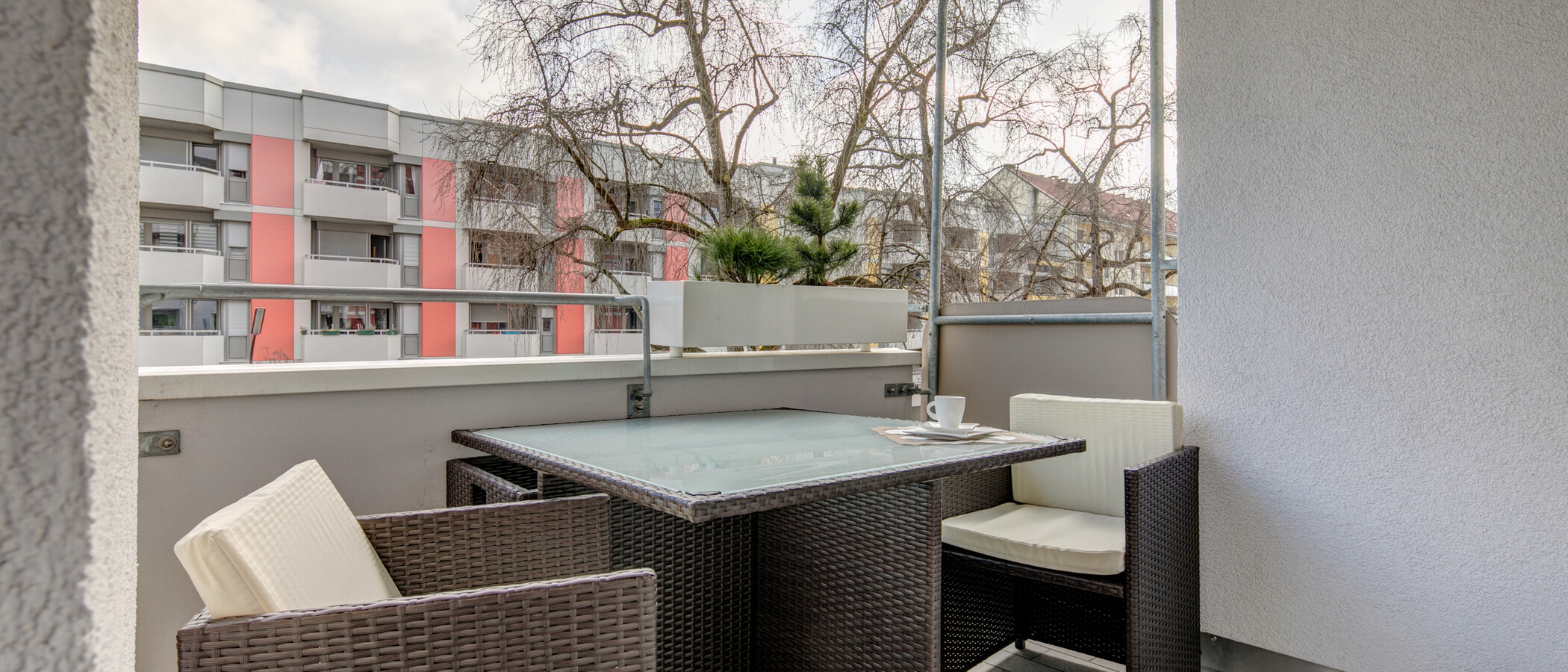 квартира München Schwabing-West (rund um den Bonner Platz) 02 балкон 10412