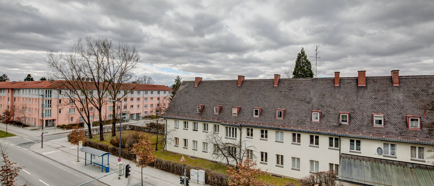 квартира München Am Hart 01 вид из окна 10417