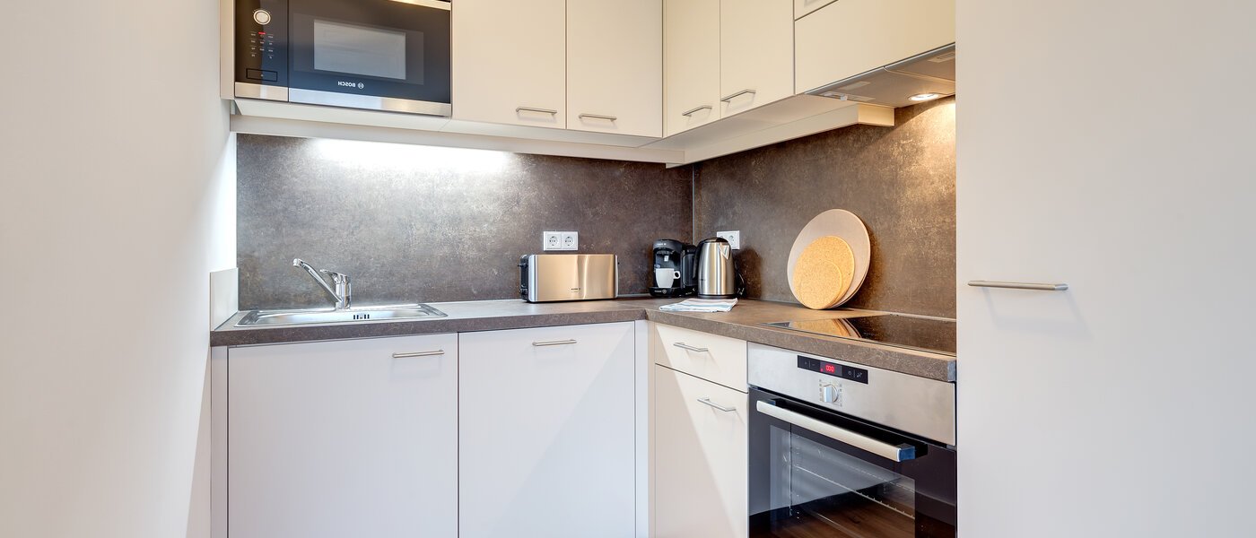 квартира München Am Hart 01 кухня 10418