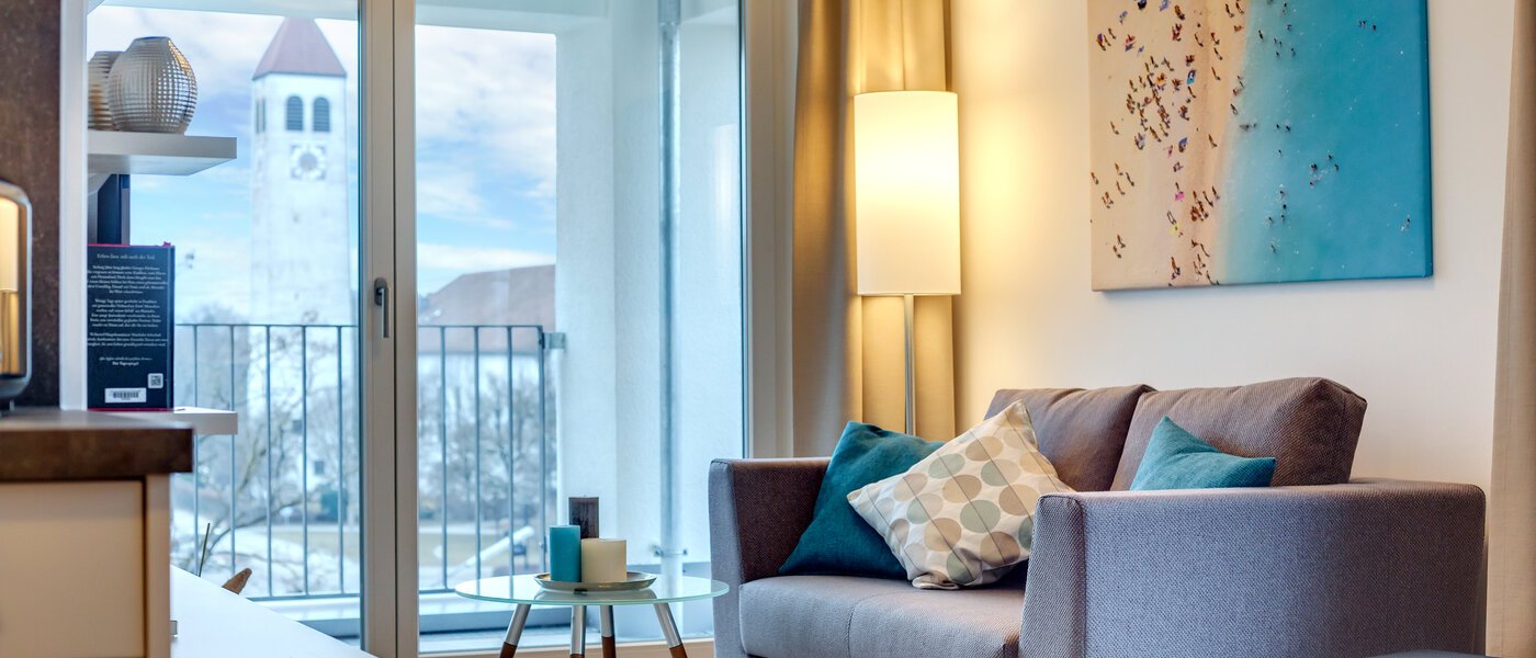 квартира München Am Hart 02 гостиная 10421