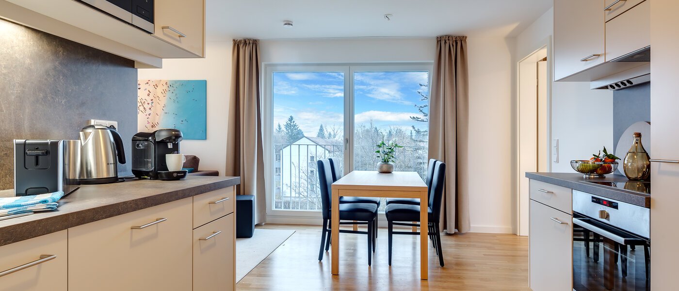 квартира München Am Hart 01 кухня 10421