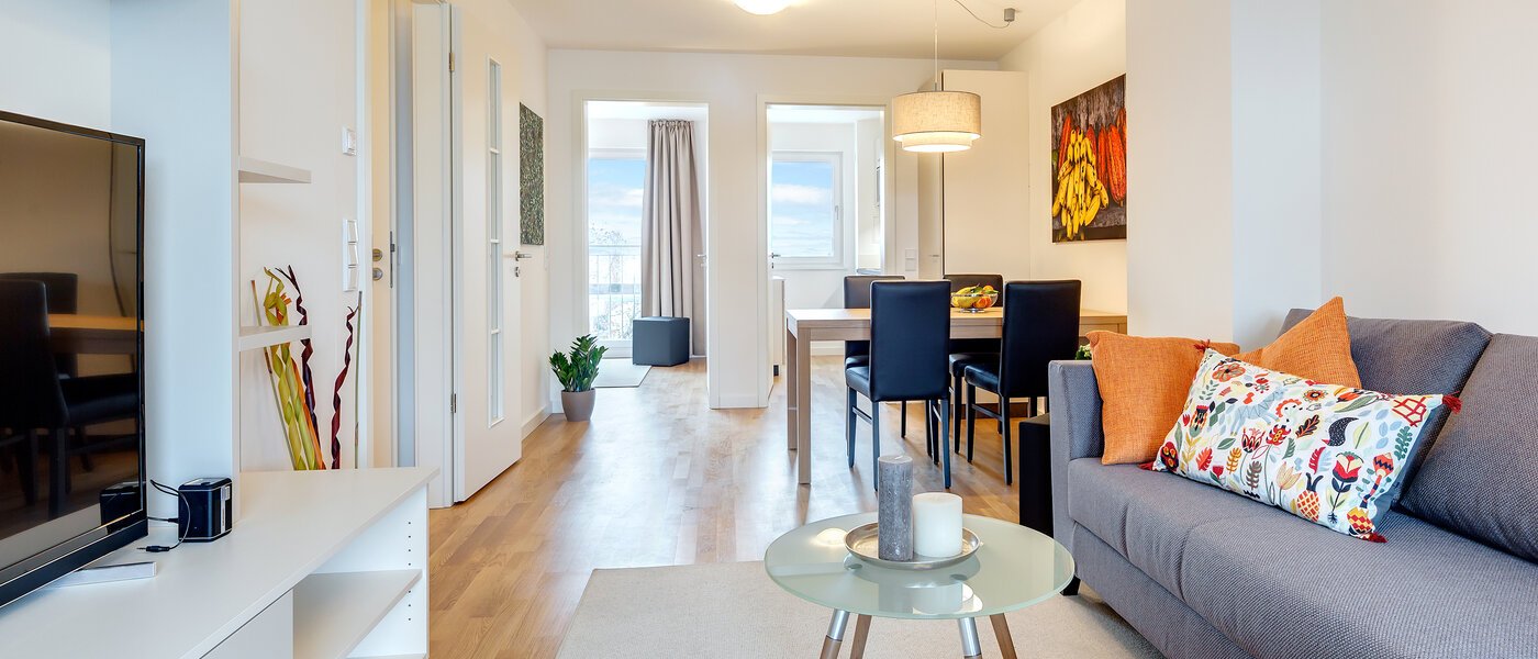 квартира München Am Hart 04 гостиная 10423