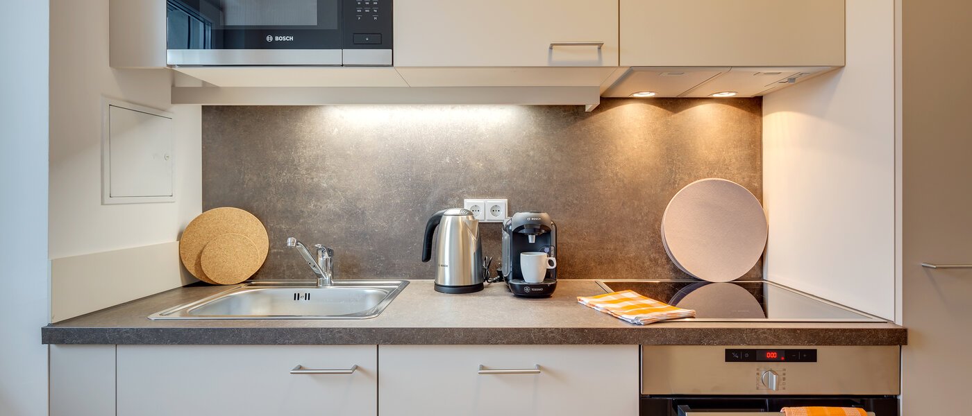 квартира München Am Hart 02 кухня 10423