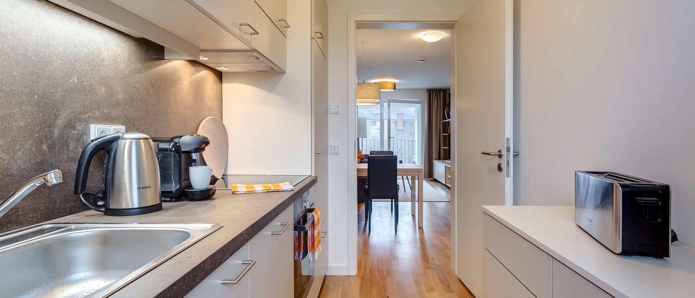 квартира München Am Hart 03 кухня 10423