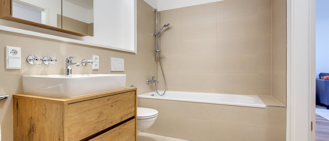 квартира München Am Hart 01 ванная комната 10423