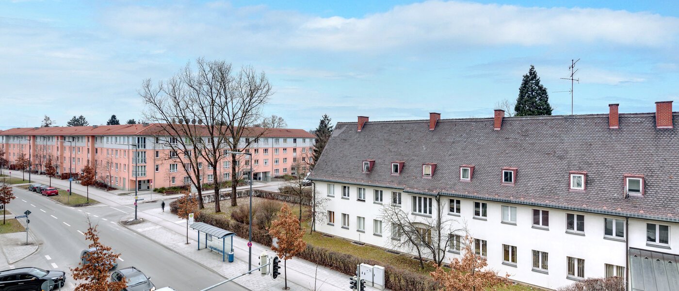 квартира München Am Hart 02 вид из окна 10423