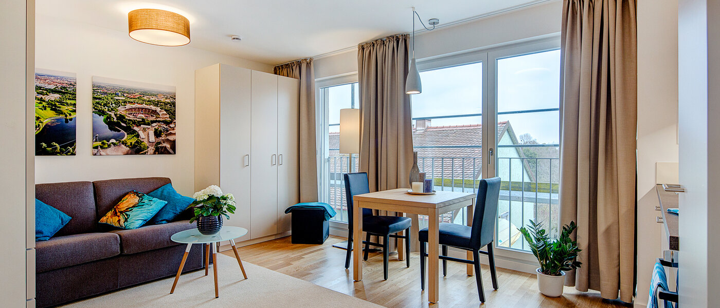 квартира München Am Hart 03 гостиная 10426